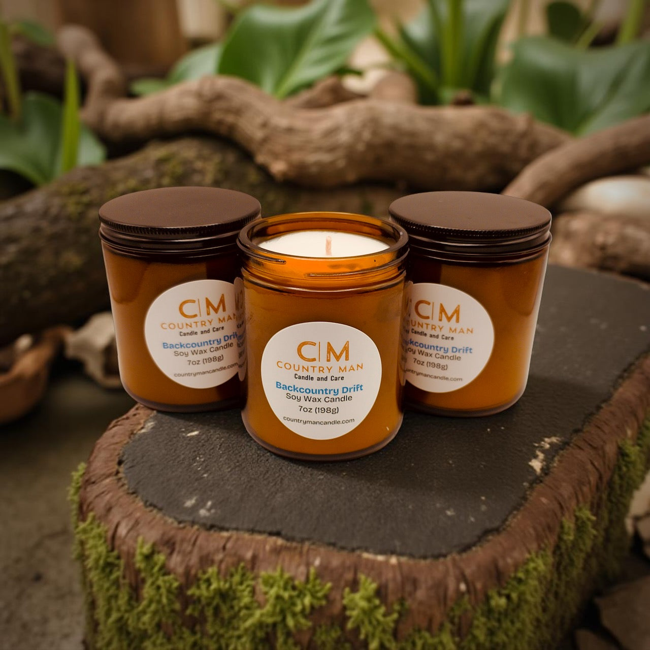 Backcountry Drift Soy Wax Candle (7oz)
