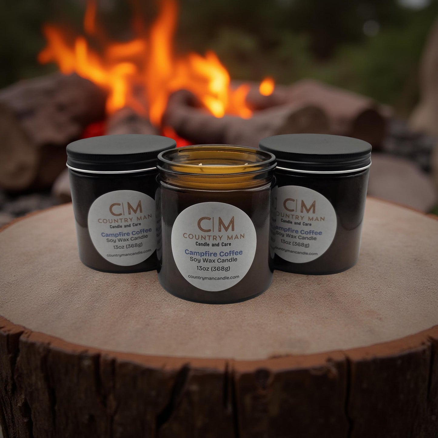 Campfire Coffee Soy Wax Candle