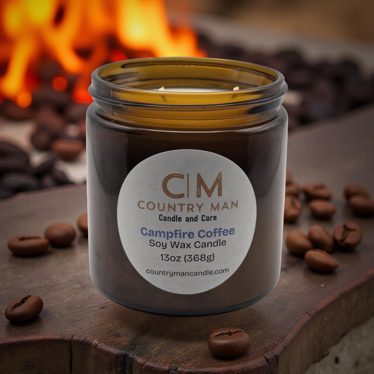 Campfire Coffee Soy Wax Candle