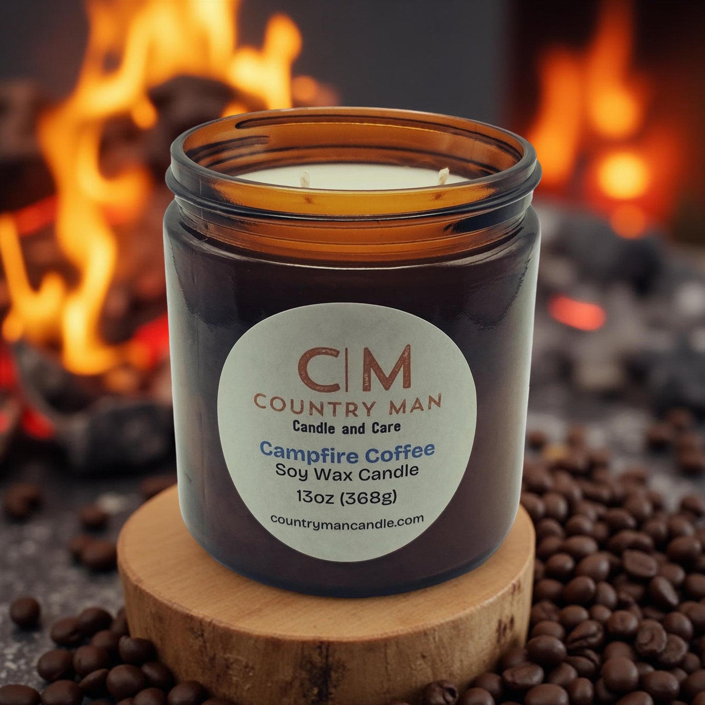 Campfire Coffee Soy Wax Candle