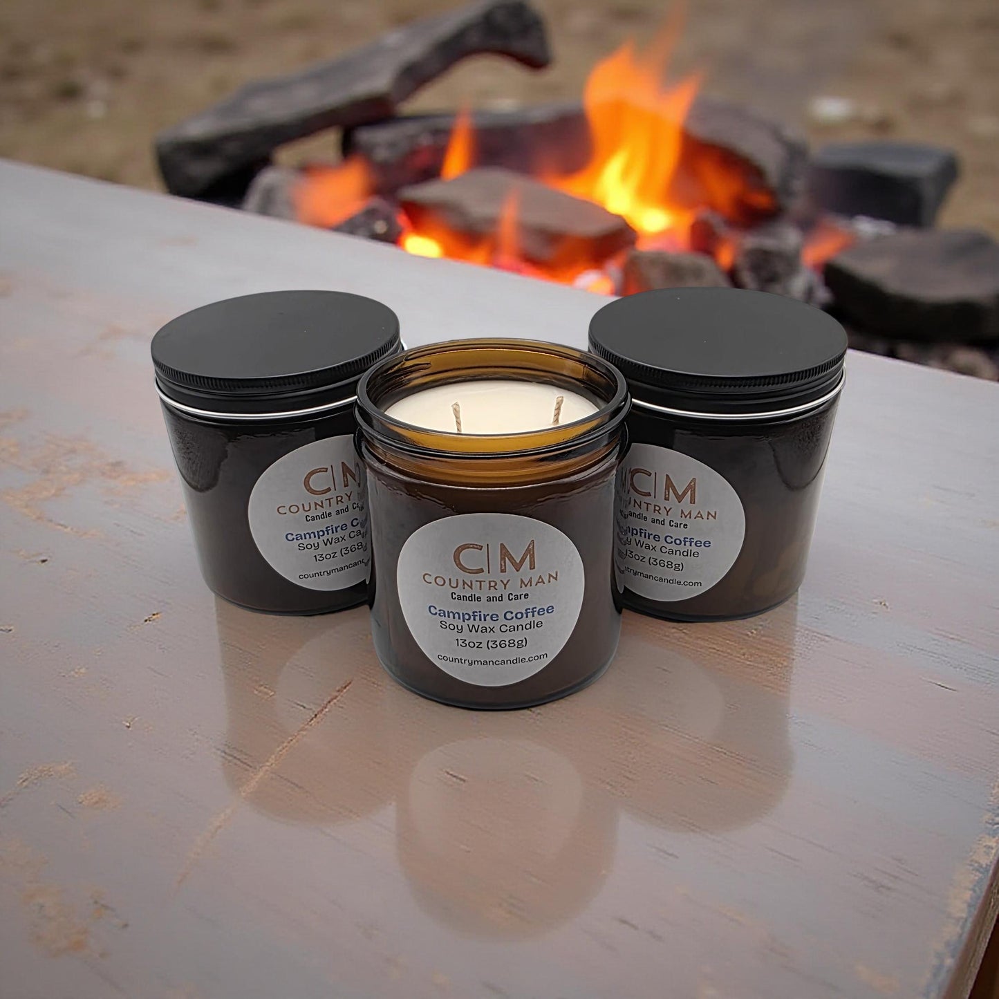 Campfire Coffee Soy Wax Candle