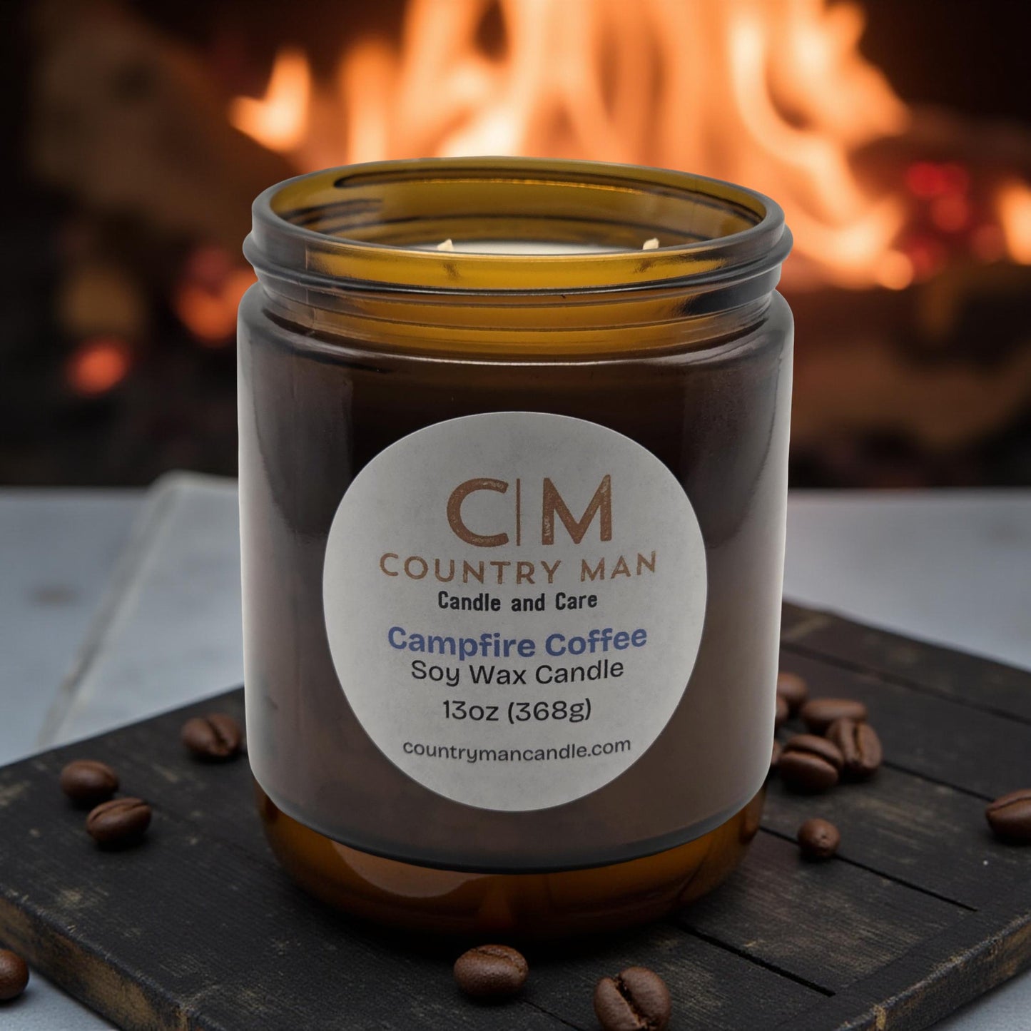Campfire Coffee Soy Wax Candle