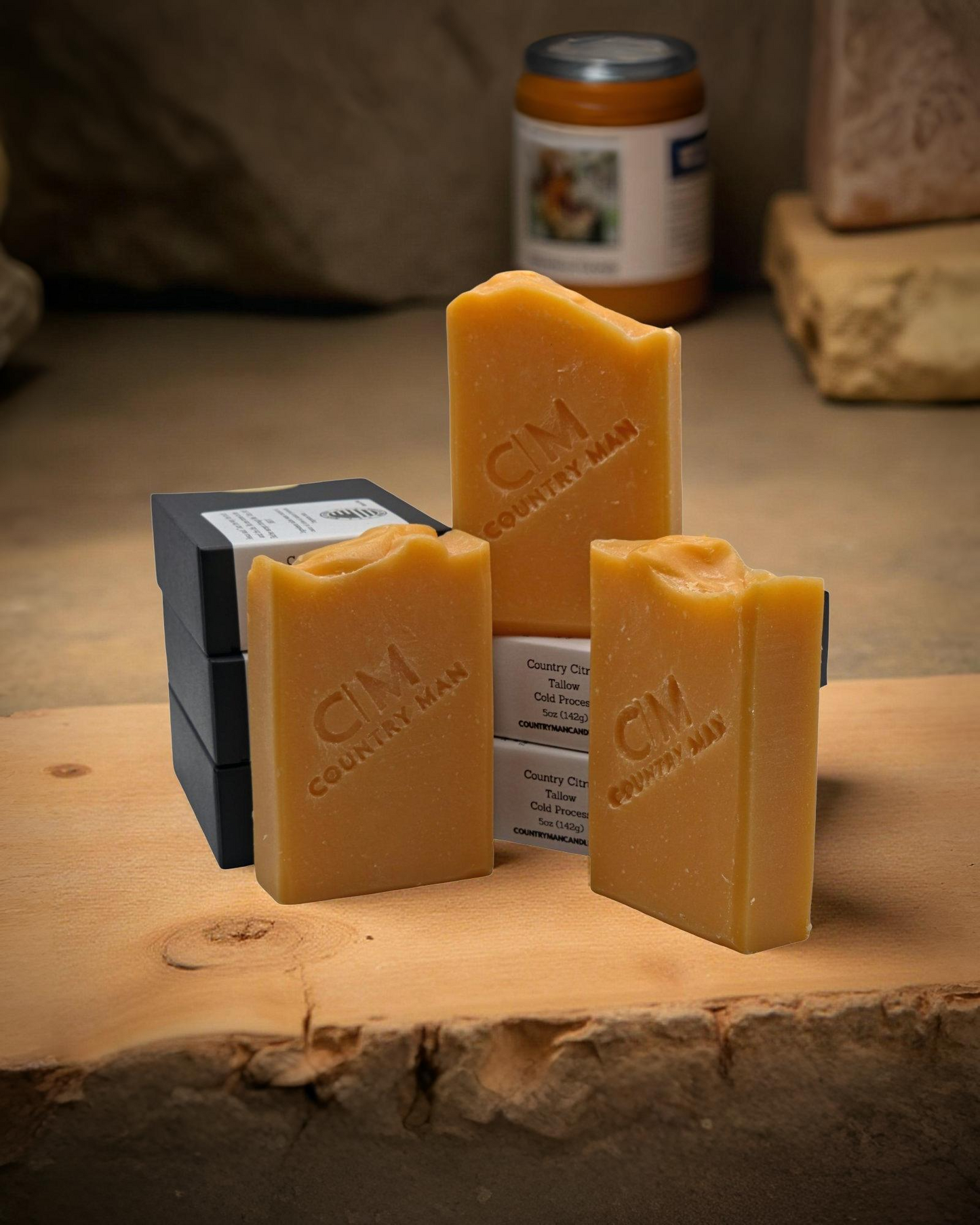Country Citrus Cold Process Tallow Soap