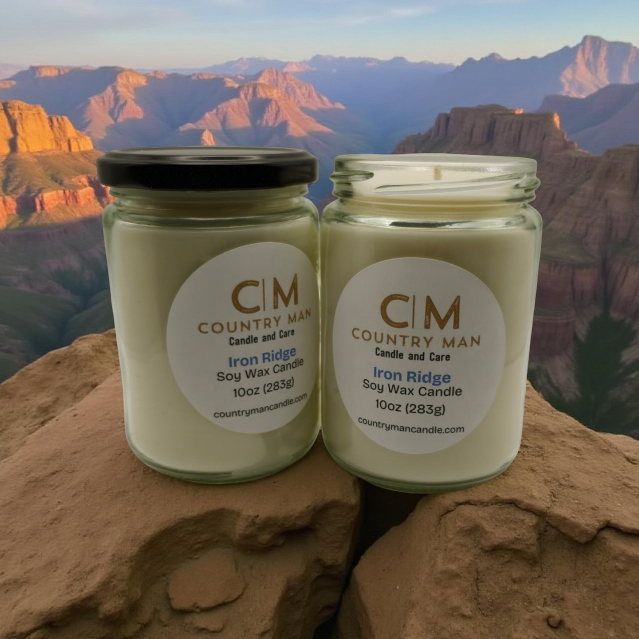 Iron Ridge Soy Wax Candle (10oz)