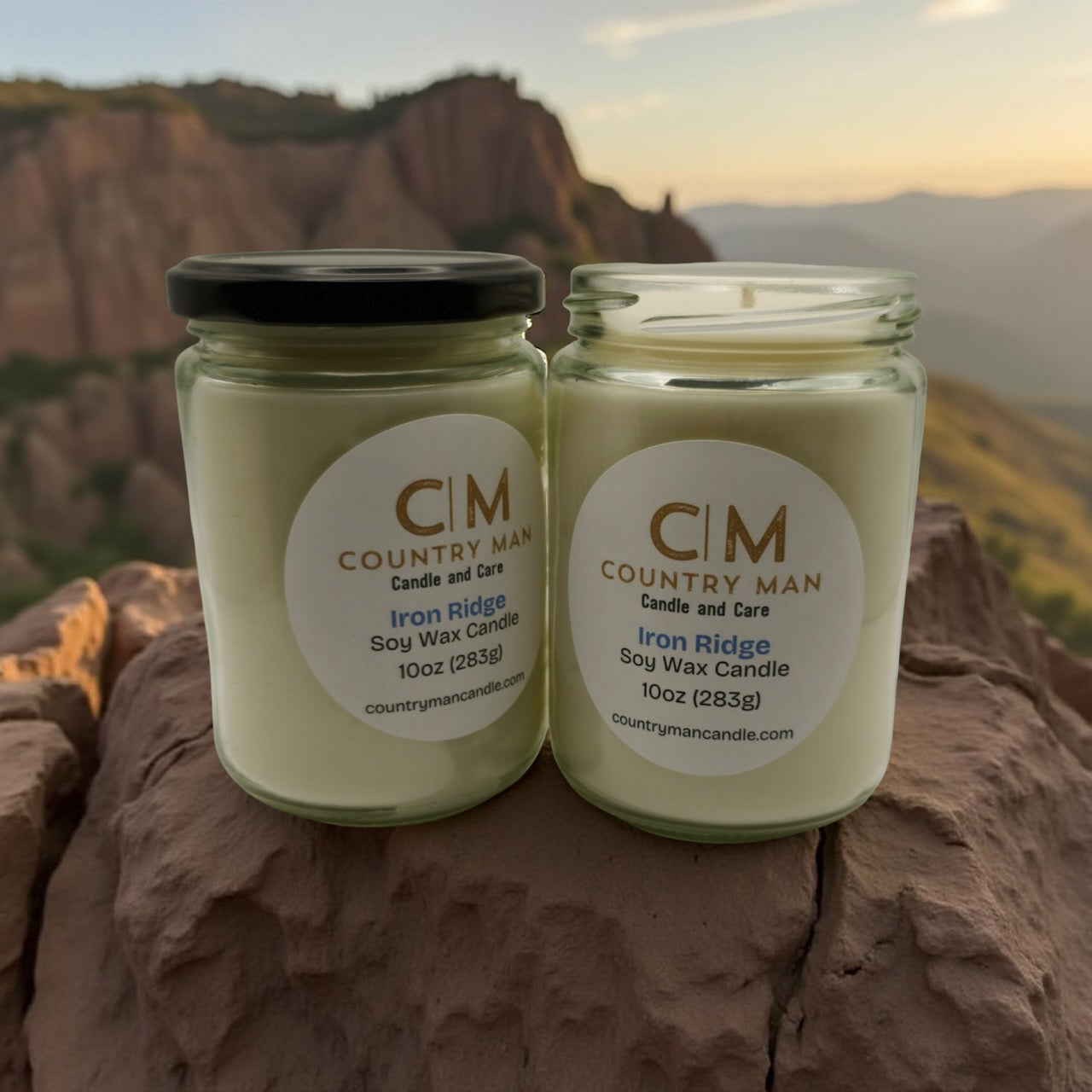 Iron Ridge Soy Wax Candle (10oz)