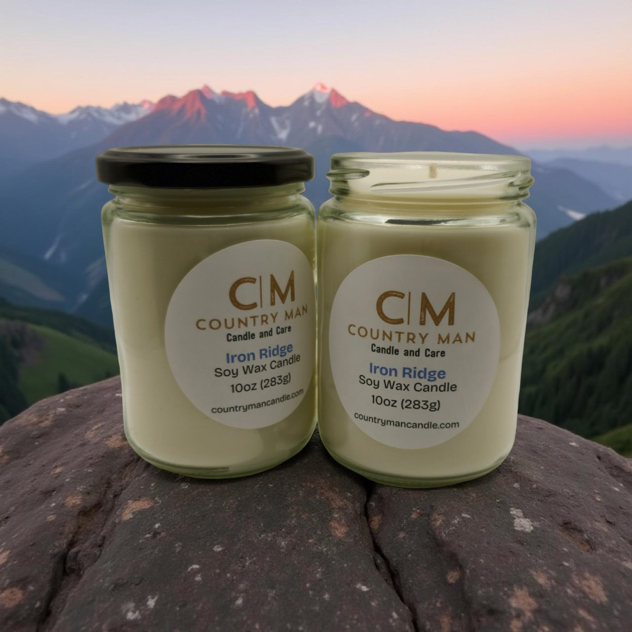 Iron Ridge Soy Wax Candle (10oz)