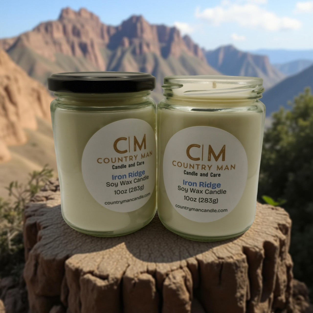 Iron Ridge Soy Wax Candle (10oz)