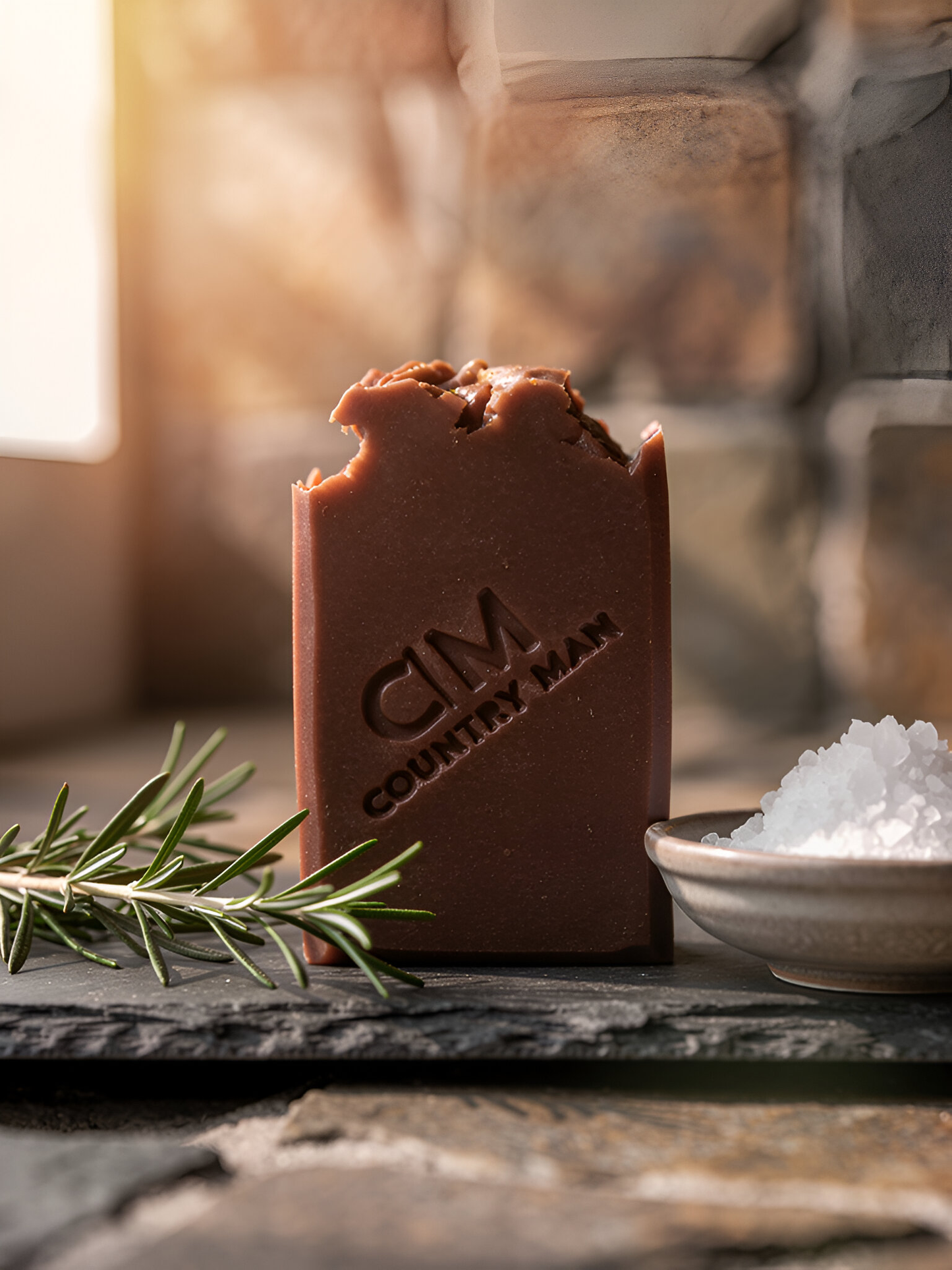 Outlaw Hide Tallow Cold Process Soap with Red Moroccan Clay