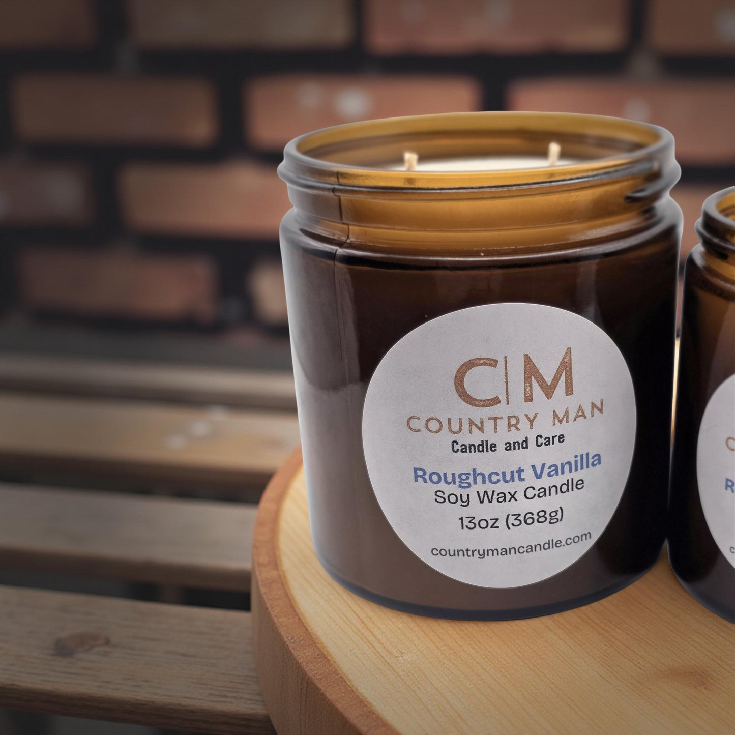 Roughcut Vanilla Soy Wax Candle