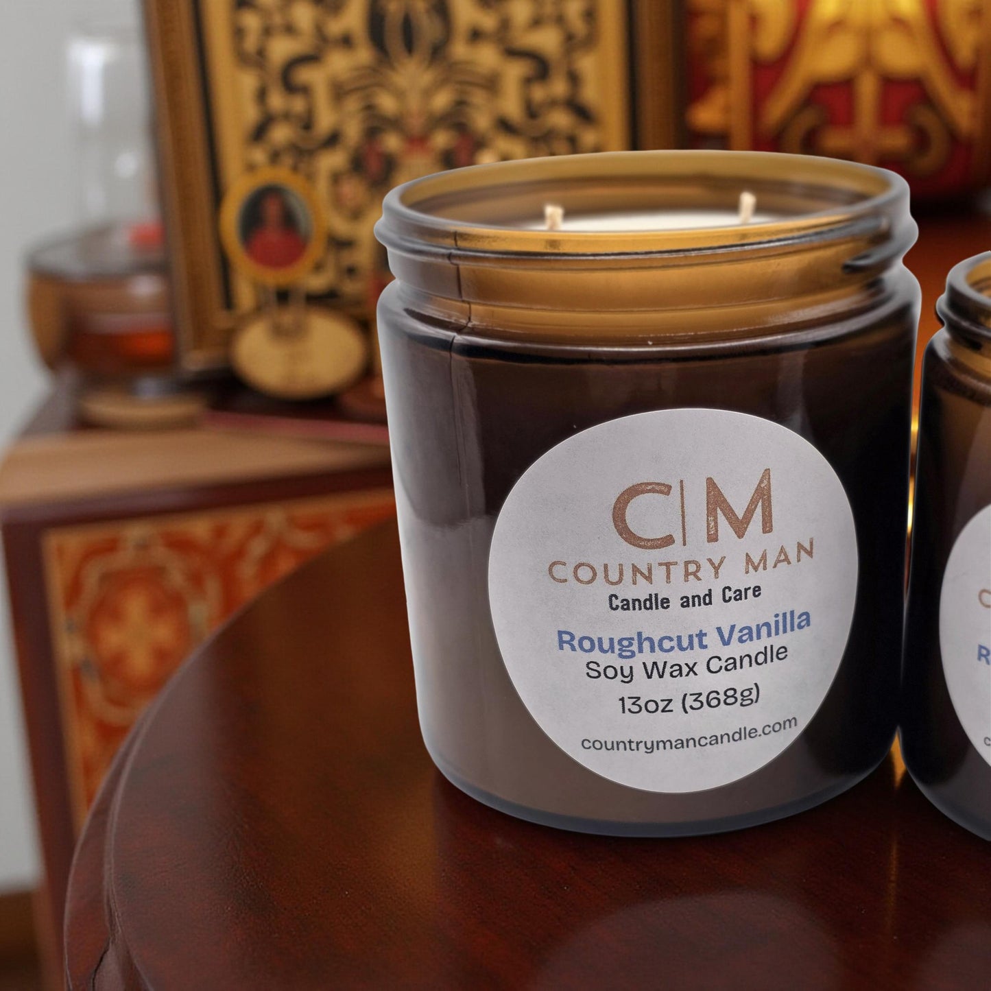 Roughcut Vanilla Soy Wax Candle