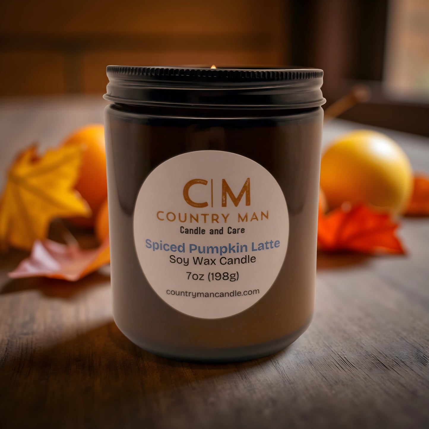 Spiced Pumpkin Latte Soy Wax Candle