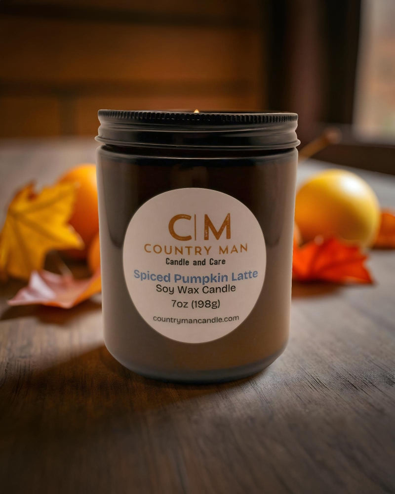 Spiced Pumpkin Latte Soy Wax Candle