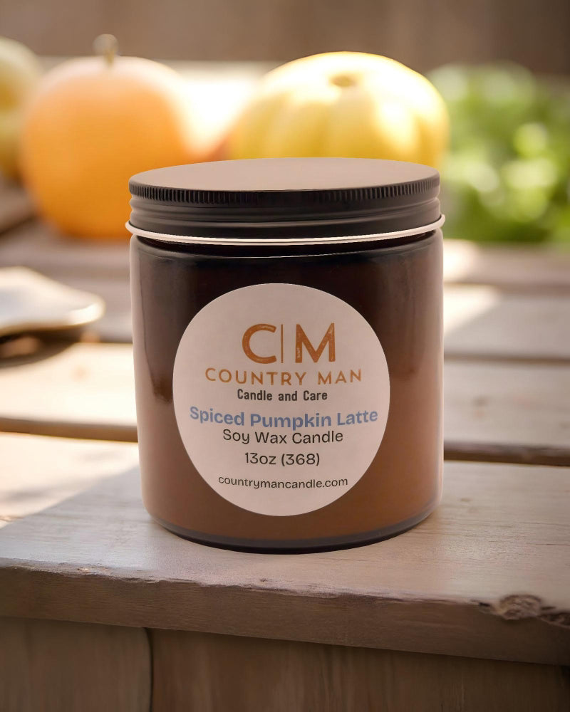 Spiced Pumpkin Latte Soy Wax Candle