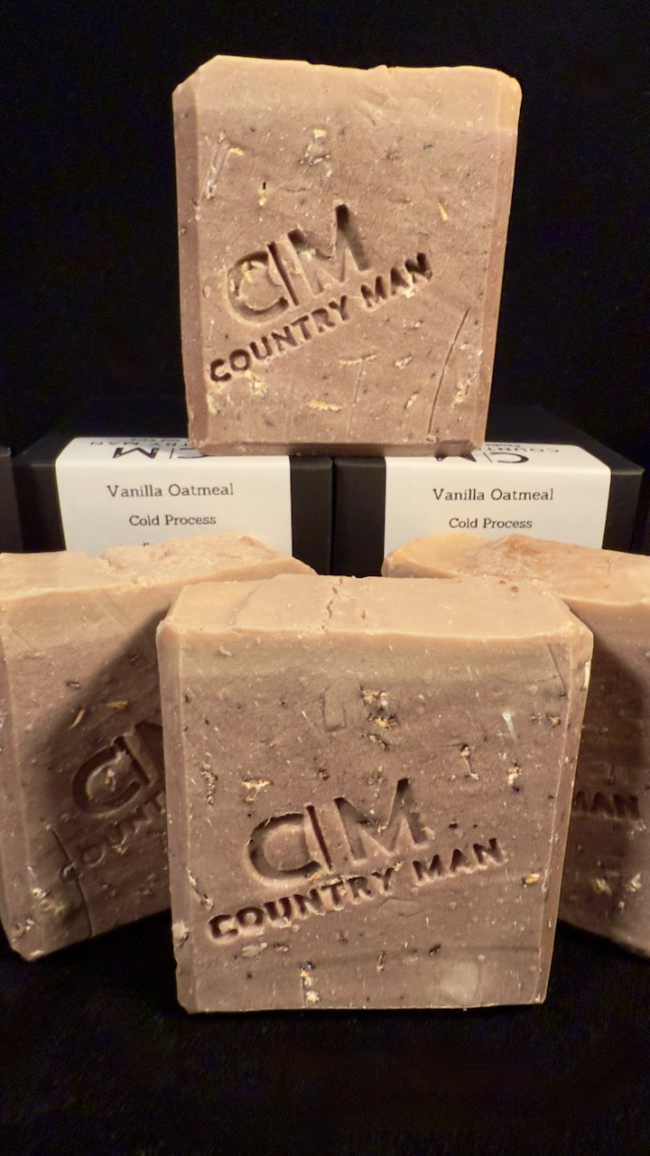 Vanilla Oatmeal Cold Process Soap