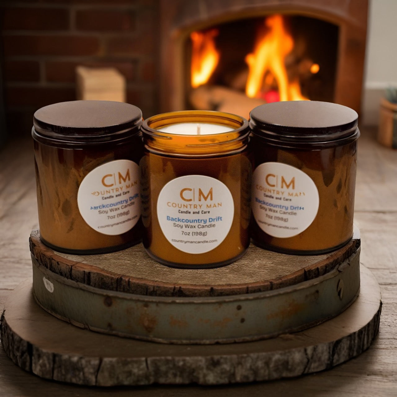 Backcountry Drift Soy Wax Candle (7oz)