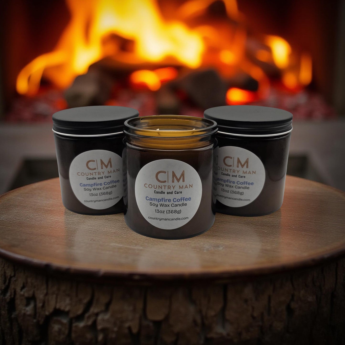 Campfire Coffee Soy Wax Candle