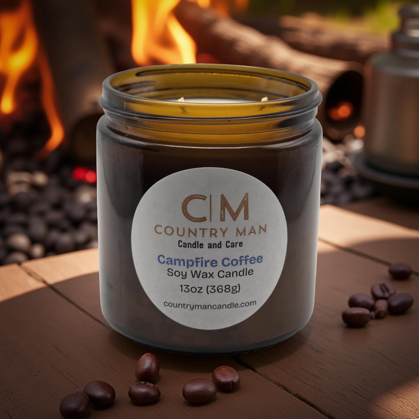 Campfire Coffee Soy Wax Candle