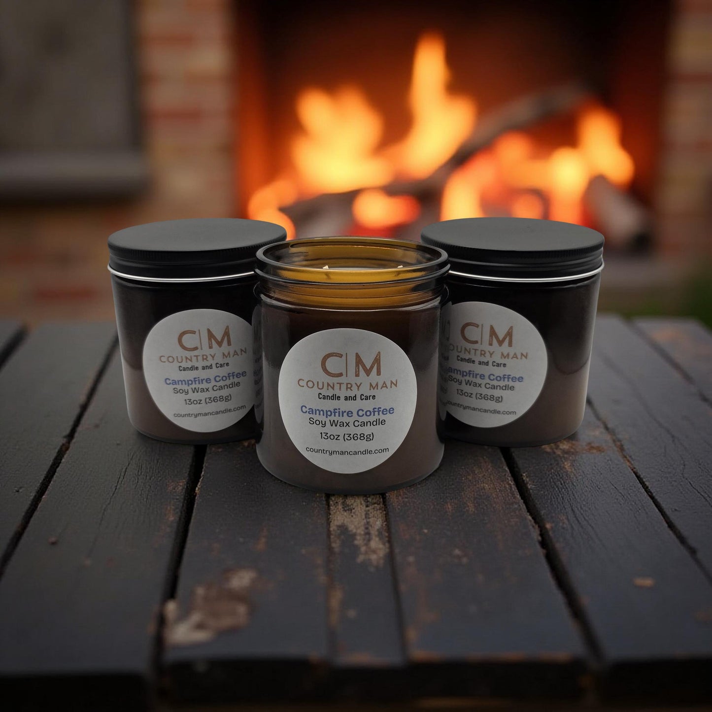 Campfire Coffee Soy Wax Candle