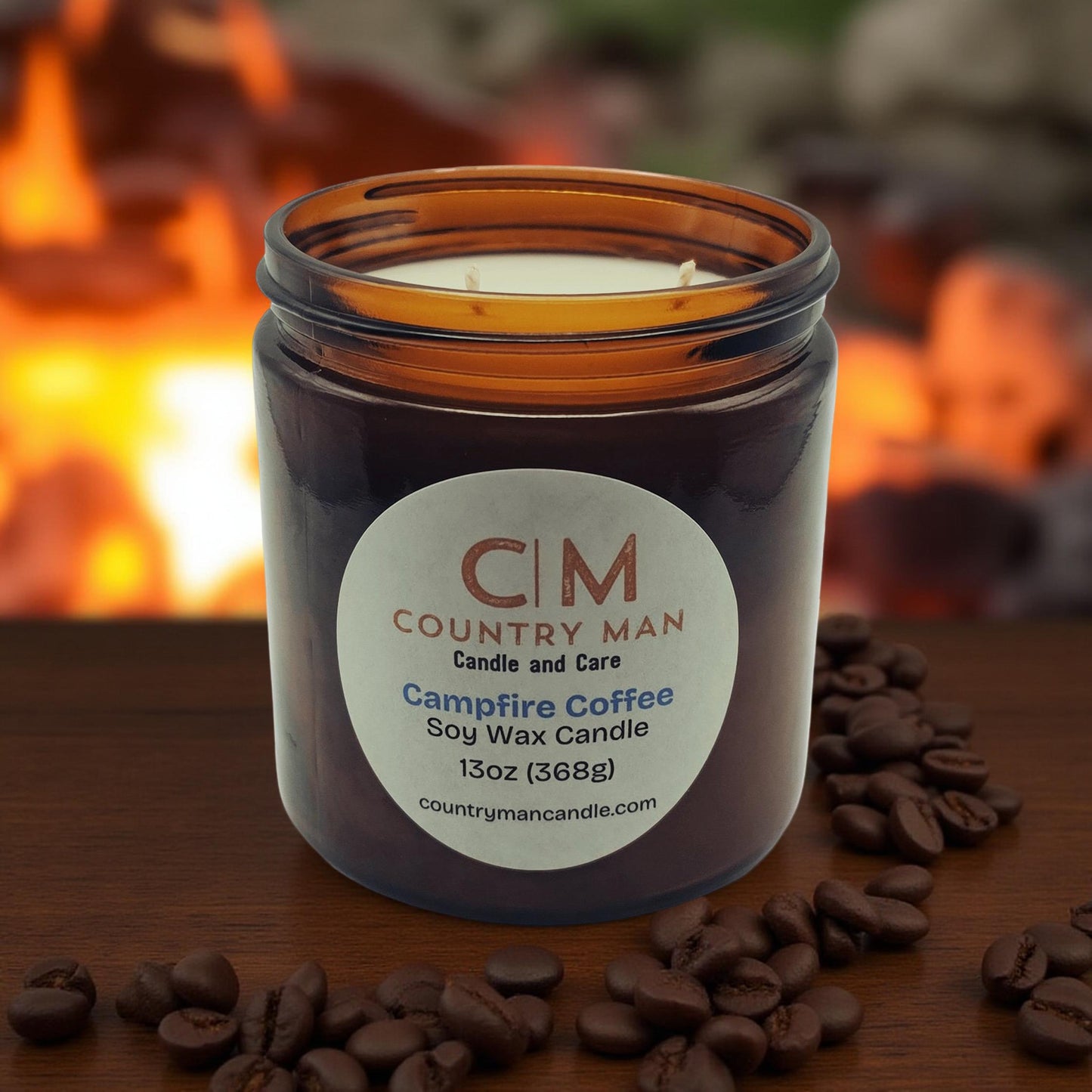 Campfire Coffee Soy Wax Candle