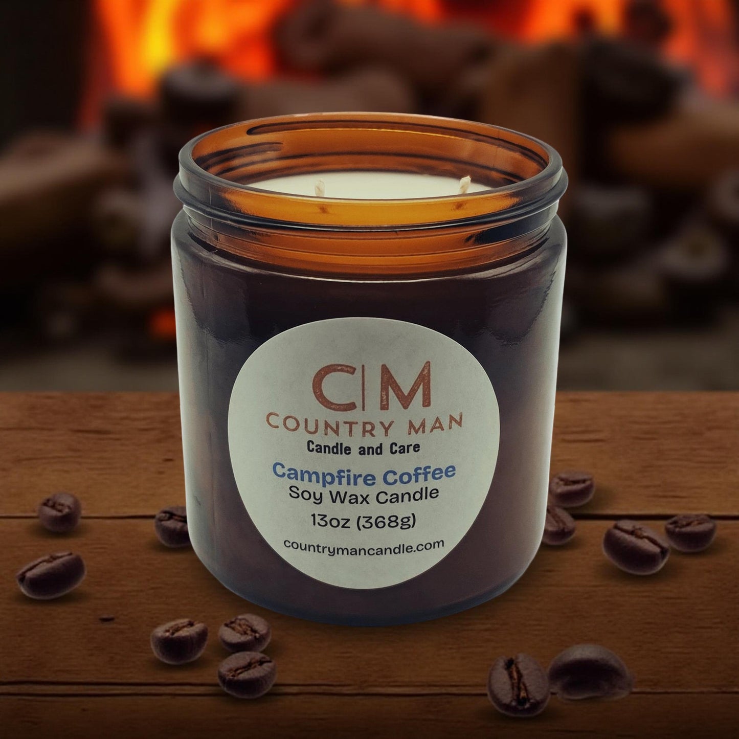 Campfire Coffee Soy Wax Candle