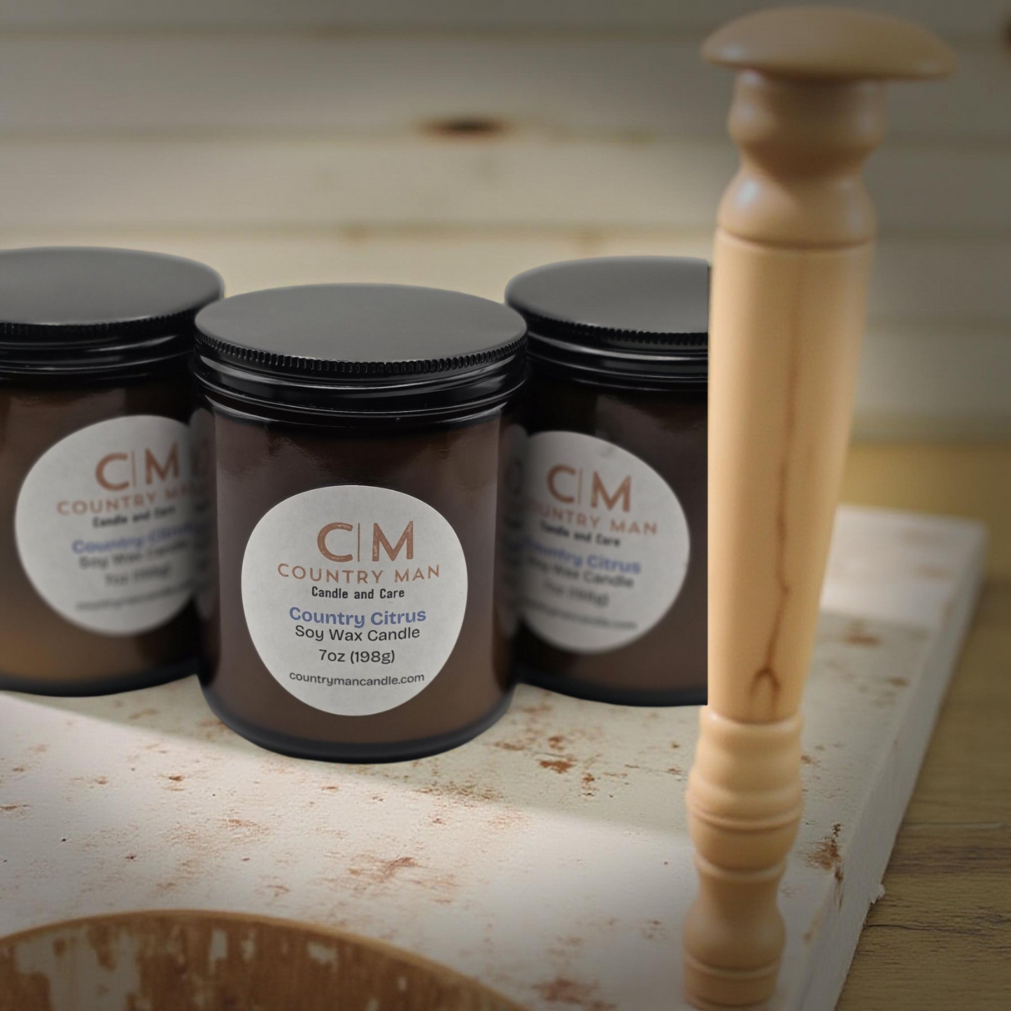 Country Citrus Soy Wax Candle