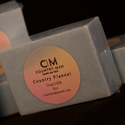 Country Flannel Goat Milk Cleansing Bar