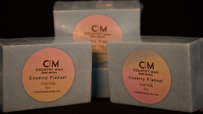 Country Flannel Goat Milk Cleansing Bar