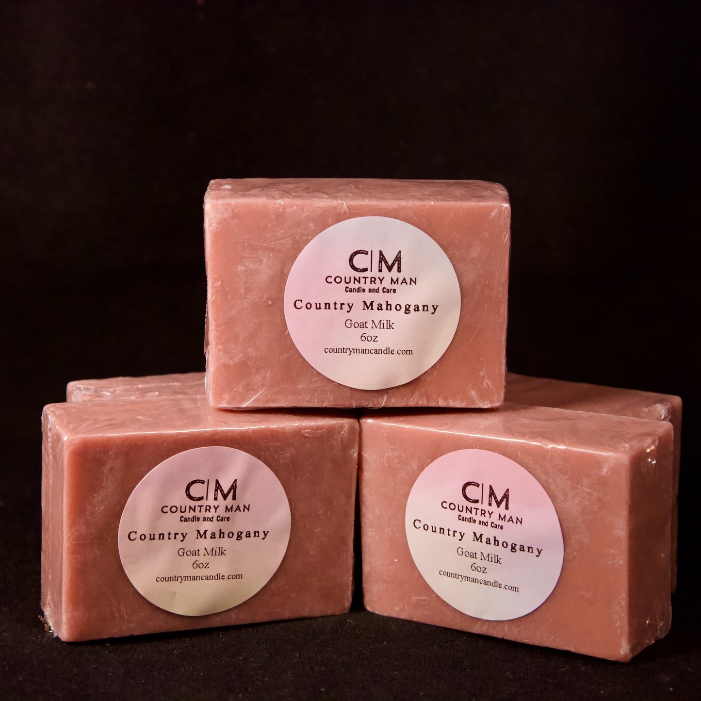 Country Mahogany Goat Milk Cleansing Bar