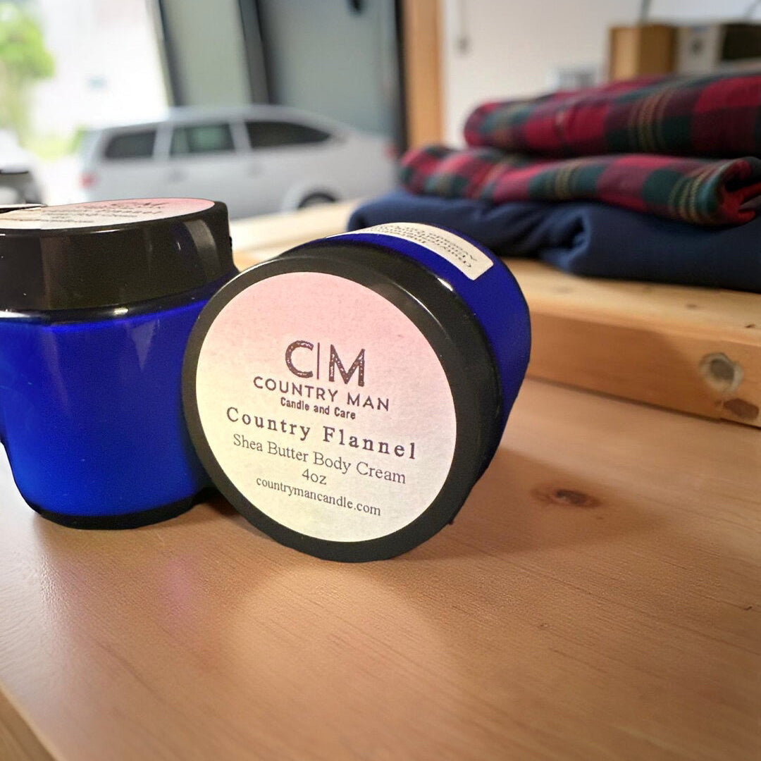 Country Flannel Shea Butter Body Cream