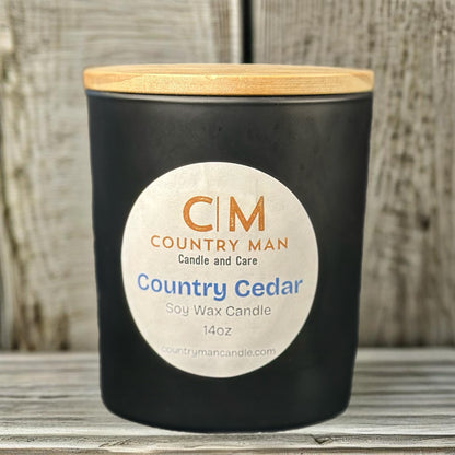 Country Cedar Soy Wax Candle