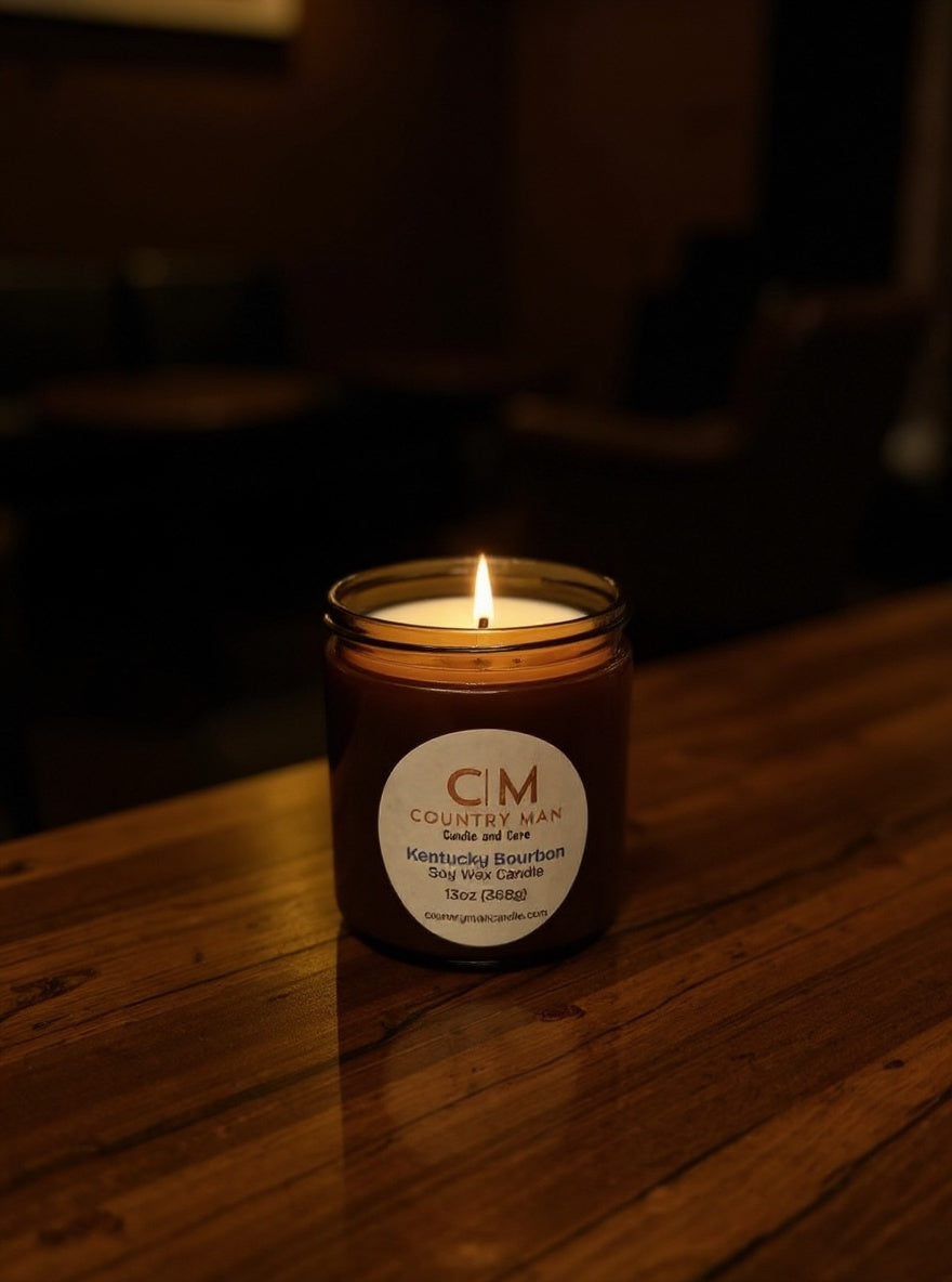 Kentucky Bourbon Soy Wax Candle