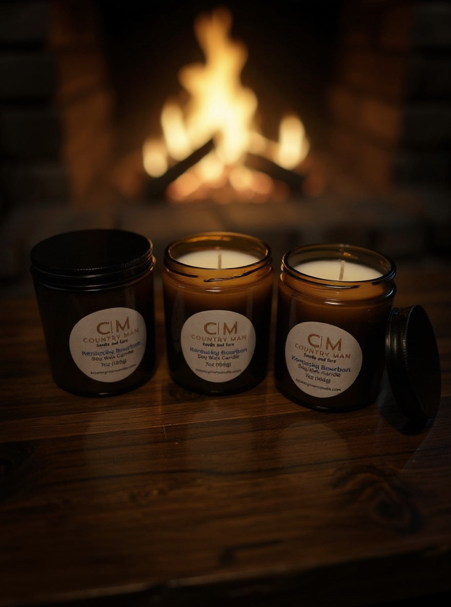 Kentucky Bourbon Soy Wax Candle