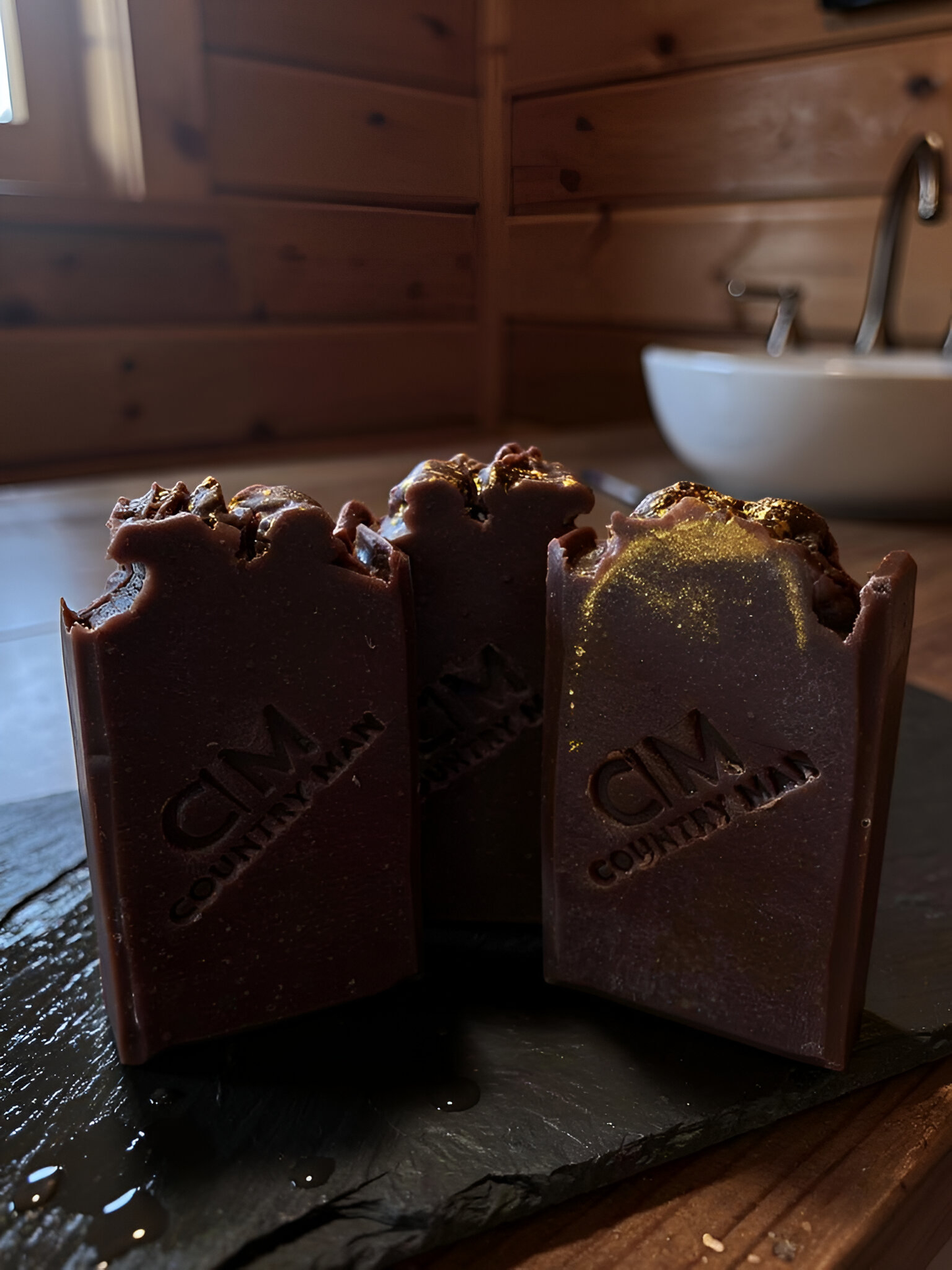 Outlaw Hide Tallow Cold Process Soap with Red Moroccan Clay