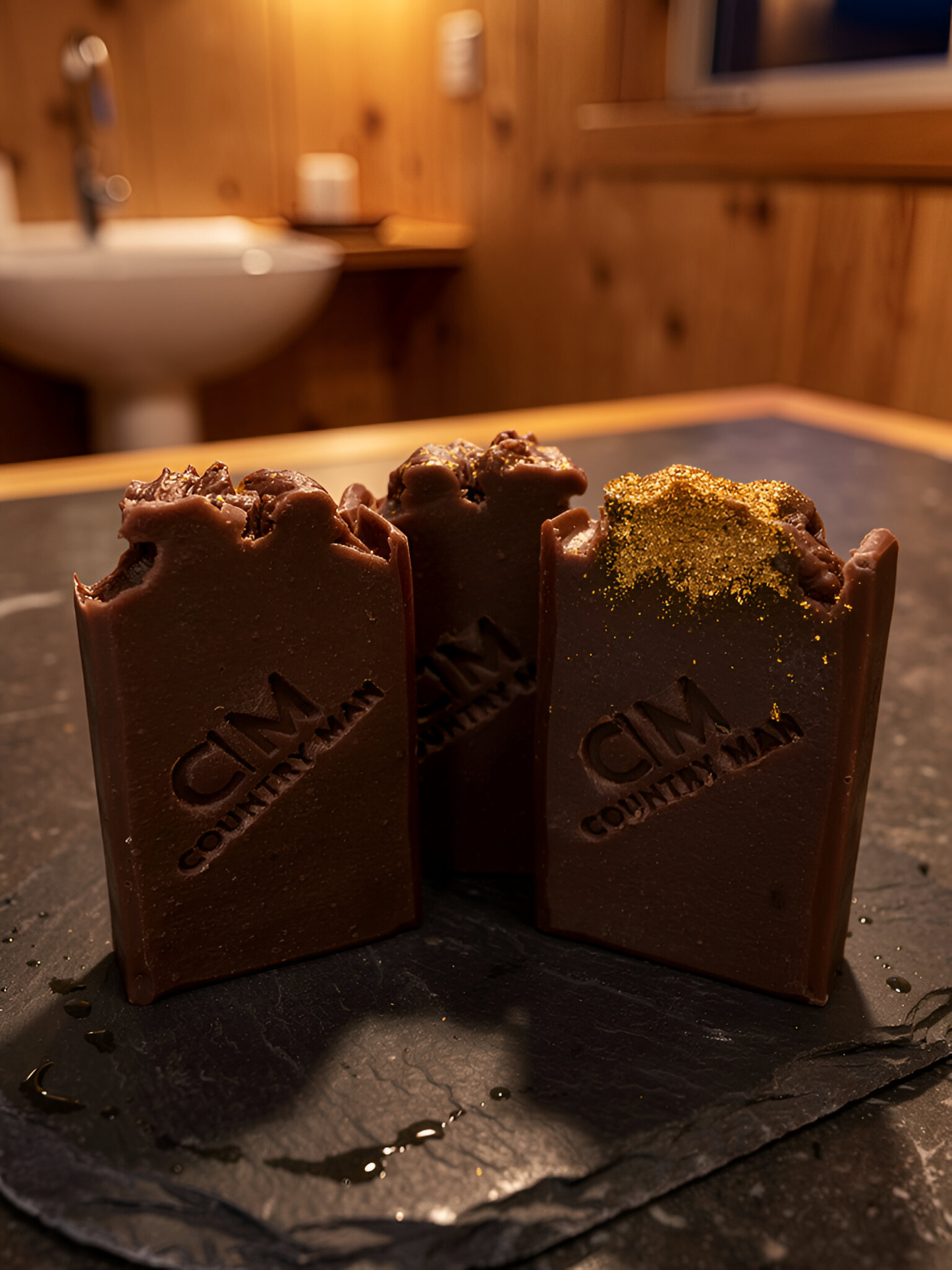 Outlaw Hide Tallow Cold Process Soap with Red Moroccan Clay