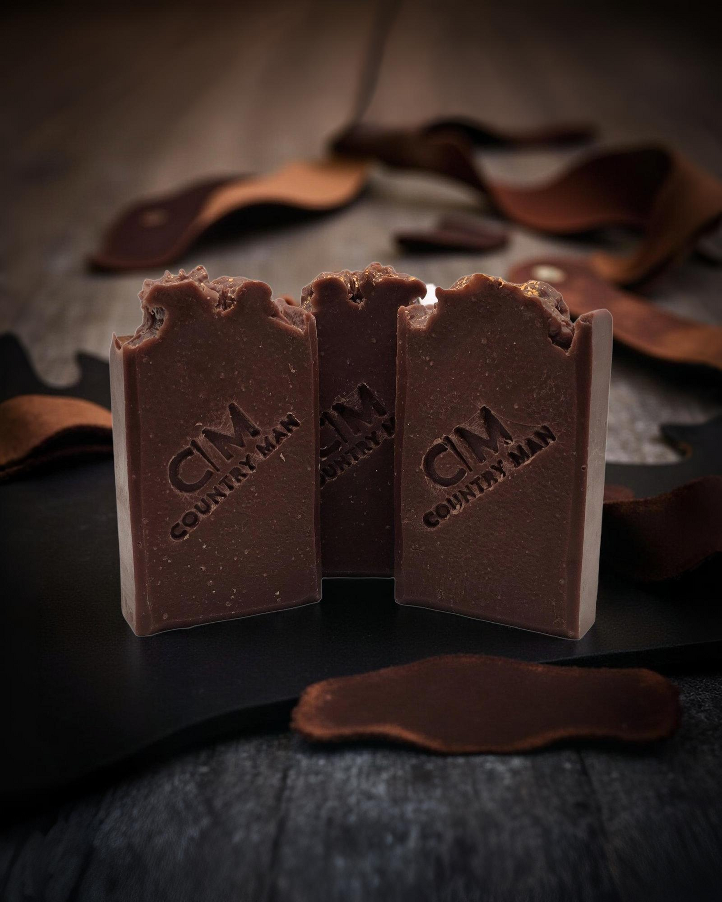 Outlaw Hide Tallow Cold Process Soap with Red Moroccan Clay