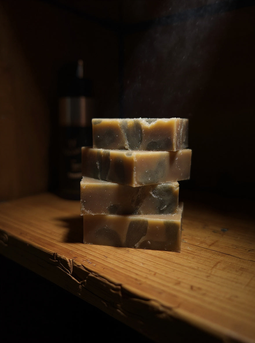 Patchouli Punch-Out Tallow Dead Sea Mud Cold Process Soap