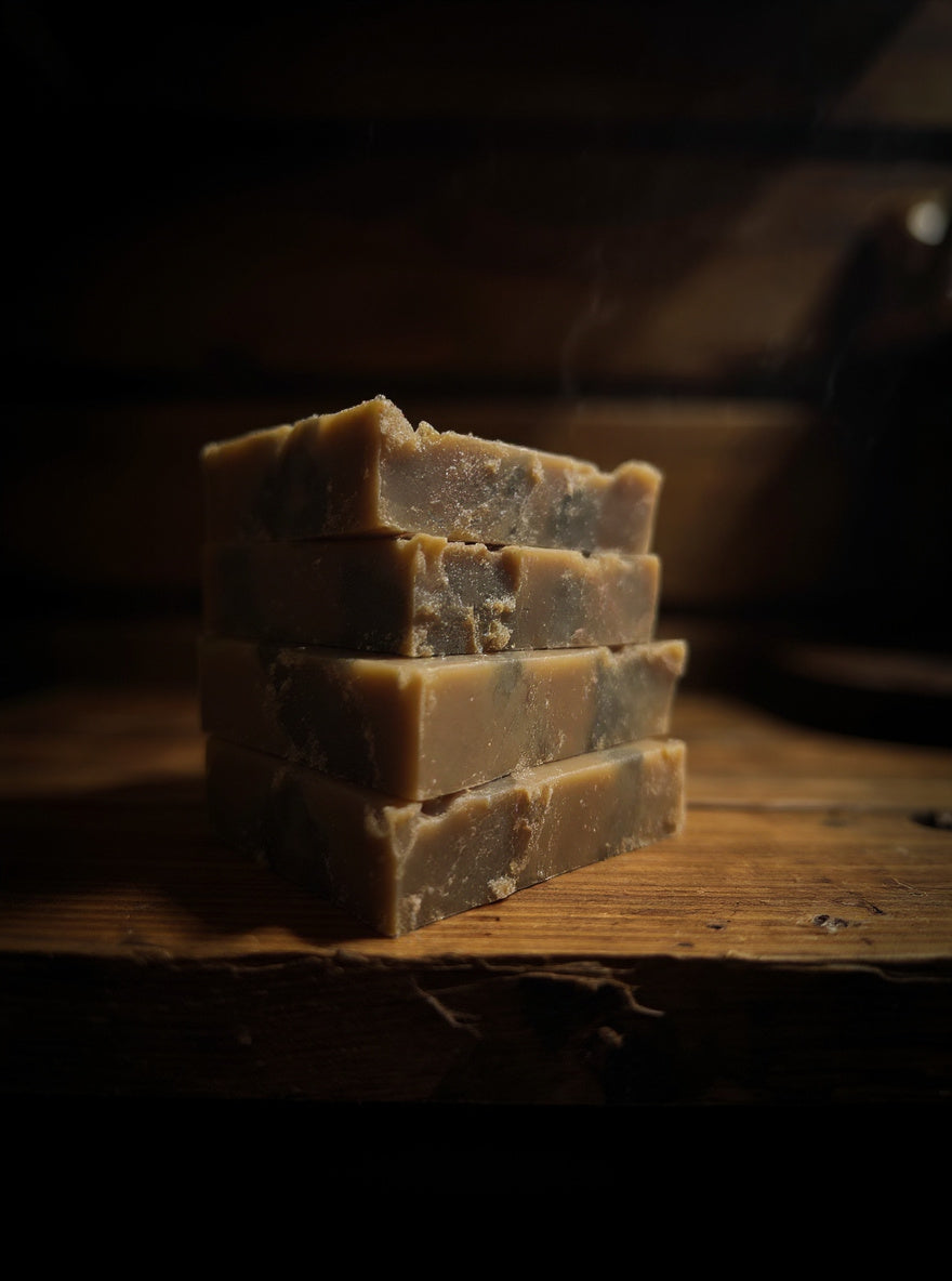 Patchouli Punch-Out Tallow Dead Sea Mud Cold Process Soap