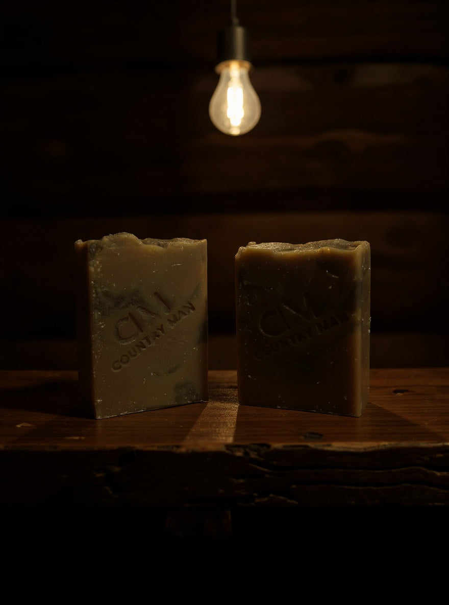 Patchouli Punch-Out Tallow Dead Sea Mud Cold Process Soap