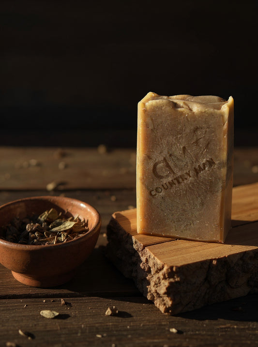 Patchouli Punch-Out Tallow Dead Sea Mud Cold Process Soap