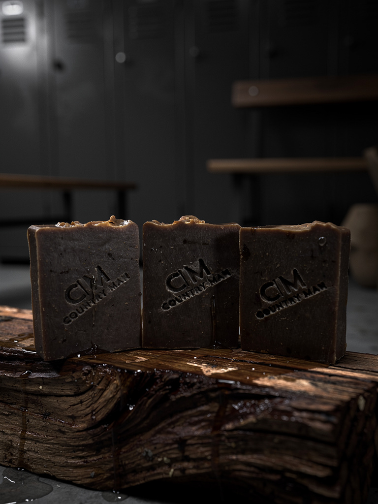 Pine Tar Tallow Cold Process Soap