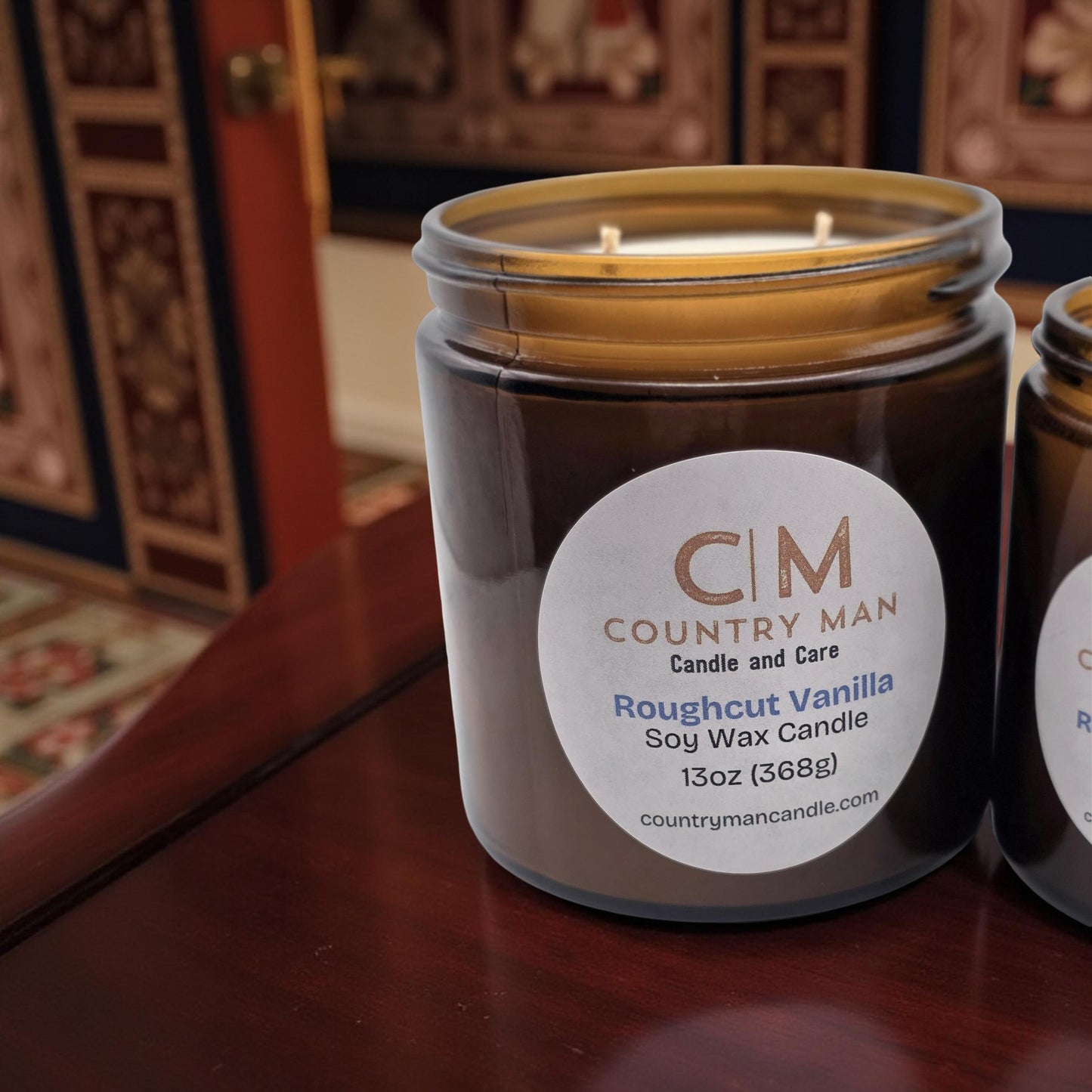 Roughcut Vanilla Soy Wax Candle