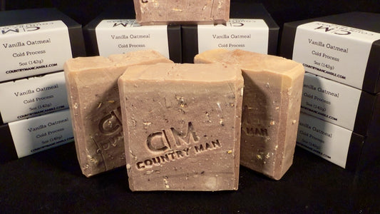 Vanilla Oatmeal Cold Process Soap