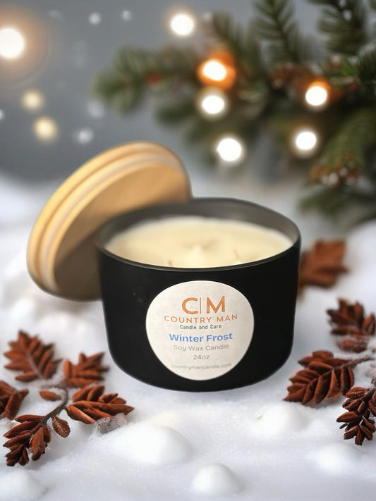 Winter Frost Soy Wax Candle