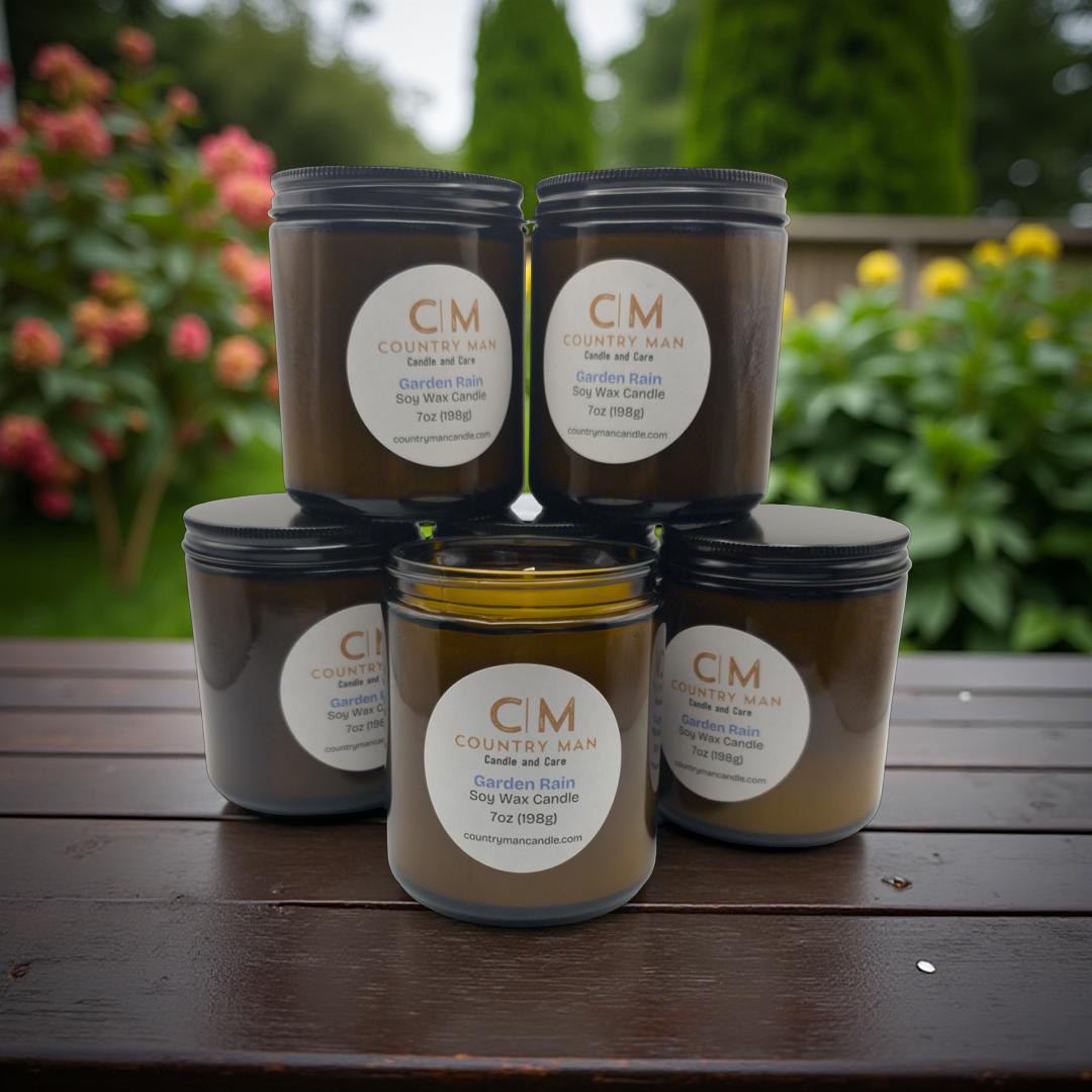 Garden Rain Soy Wax Candle
