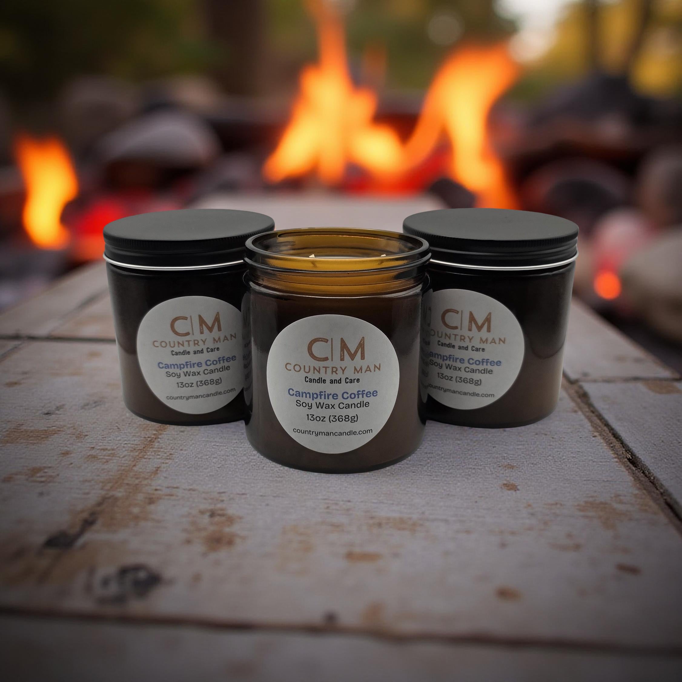 Campfire Coffee soy wax candle