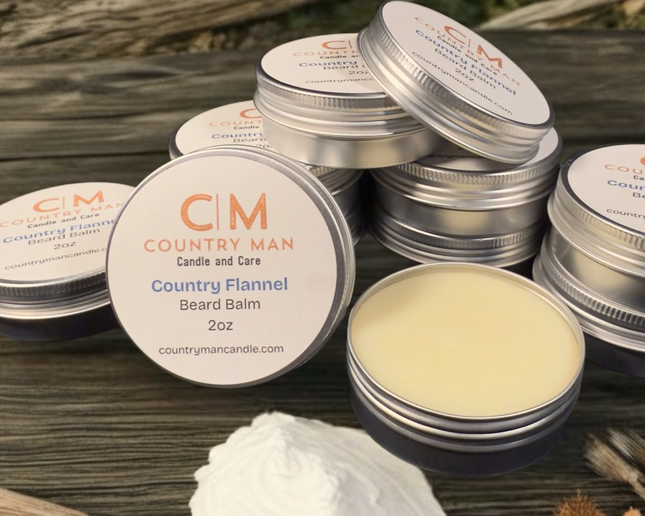 Country Flannel beard balm