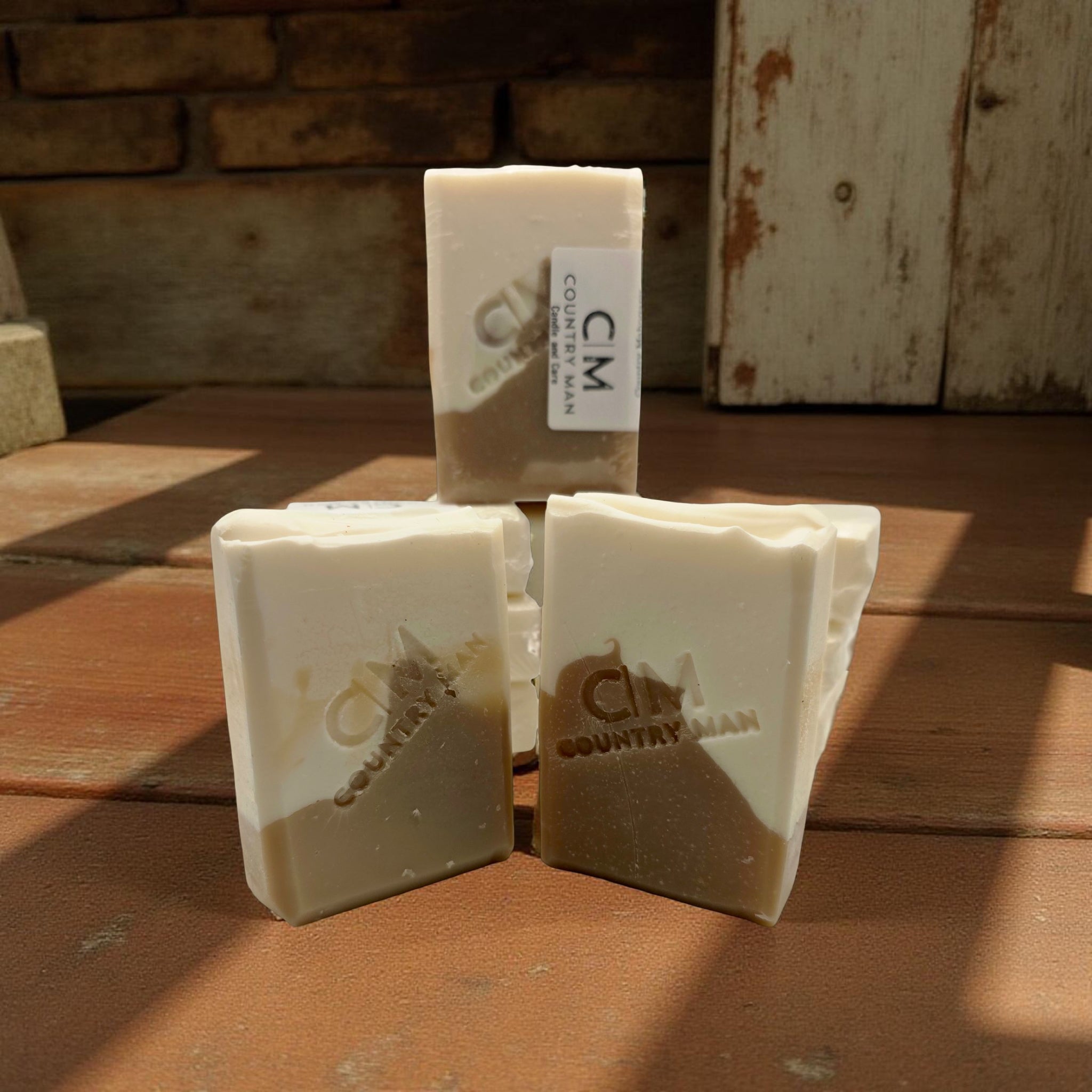 Country Mahogany cold process tallow soap
