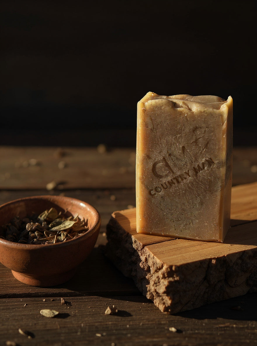 Patchouli Punch-Out tallow dead sea mud soap